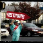 Tax preparer bond or tax preparation bond - Tax preparer - guy holding sign