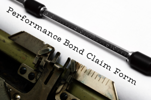 Claims on Performance Bond in the State of Washington