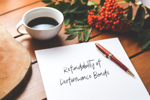 Refundability of Performance Bond in Kansas