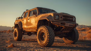 Overweight off-road truck operating above legal limits requiring a Texas overweight vehicle permit bond