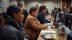 Business owners applying for city permits and licenses in Marshall, Texas as part of the generic license and permit bond process.