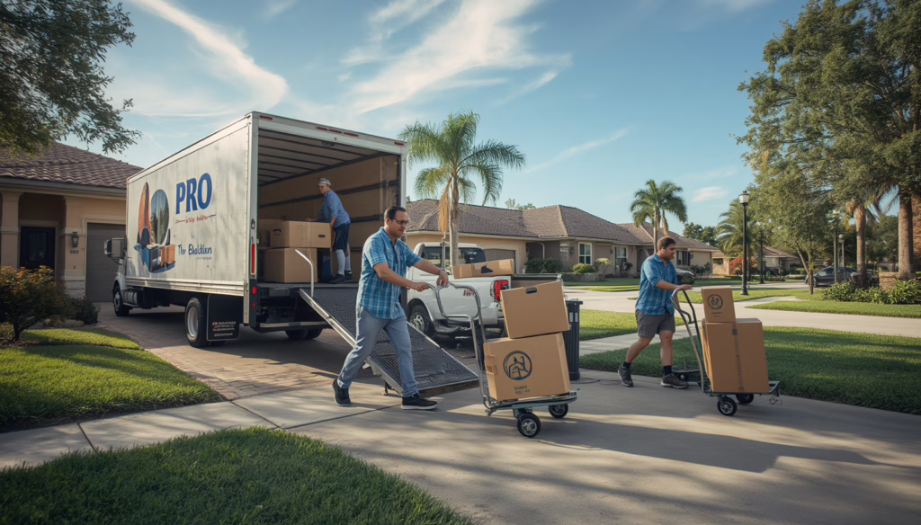 Florida residential movers providing compliant household moving services backed by a $25,000 Household Moving Services Performance Bond.
