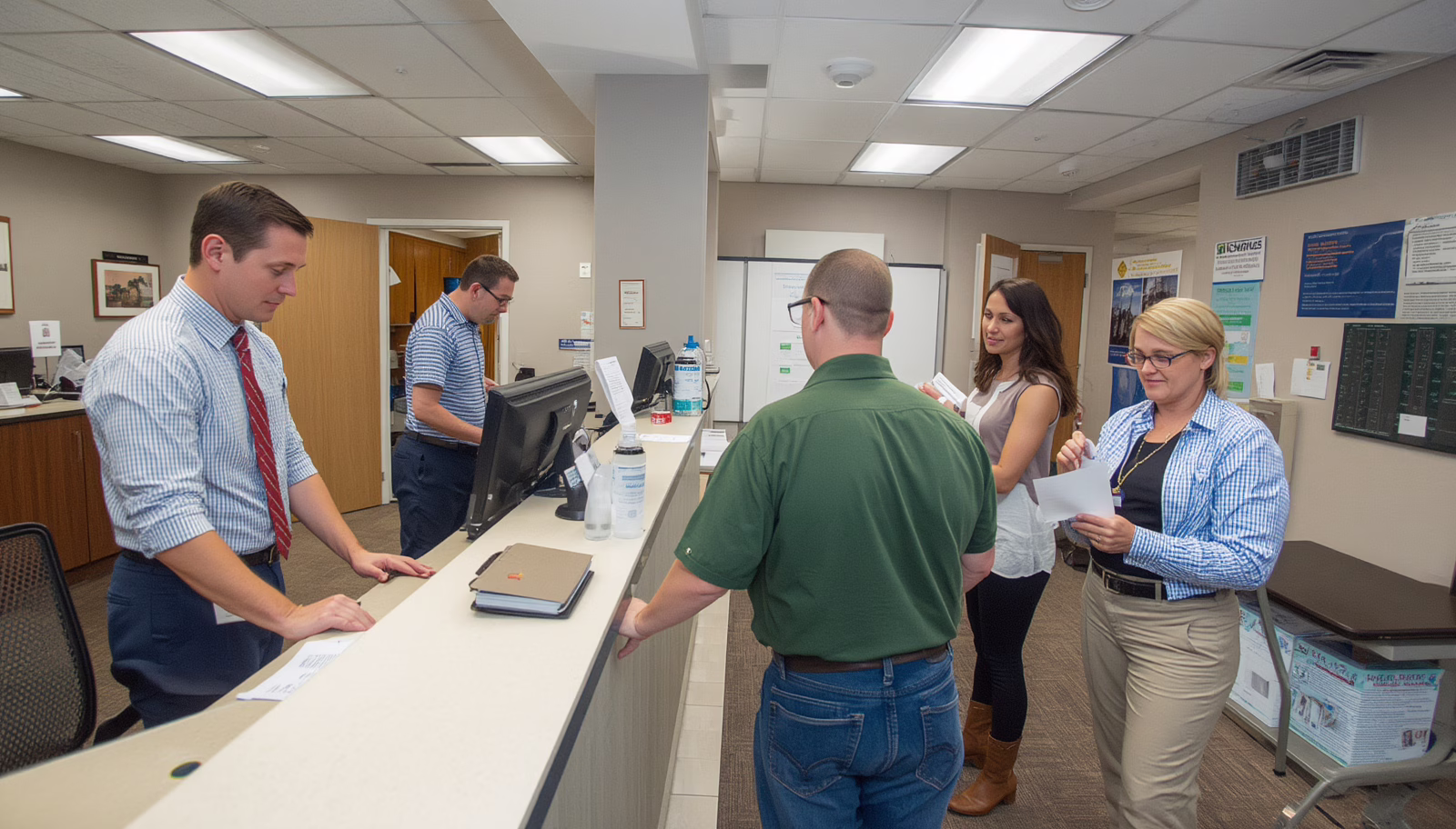 Florida county licensing office helping contractors and businesses complete license and permit bond requirements