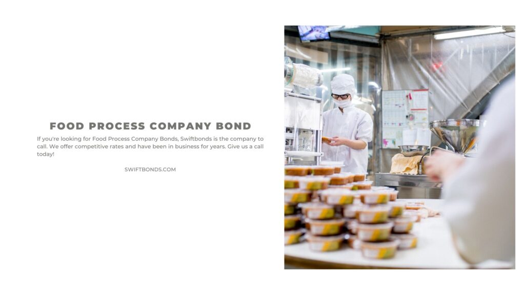 Food Process Company Bond - Workers in a food processing factory packaging food.