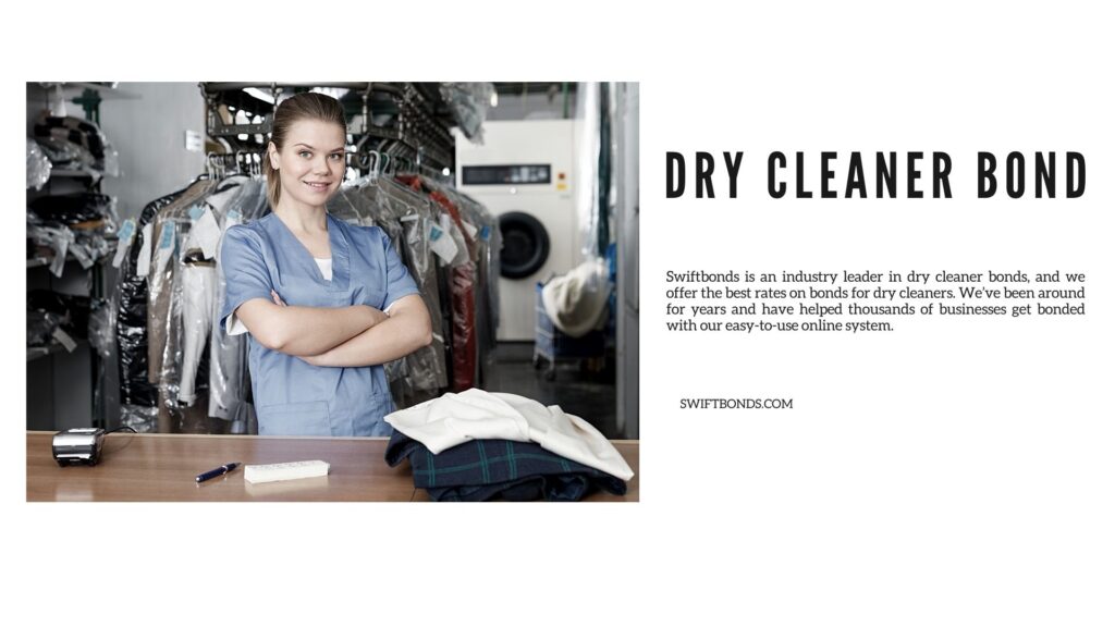 Dry Cleaner Bond - Female worker of modern dry cleaner salon.