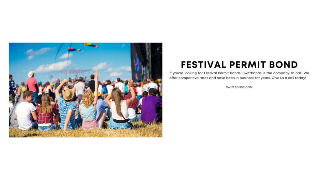 Festival Permit Bond - Teenagers at summer music festival.