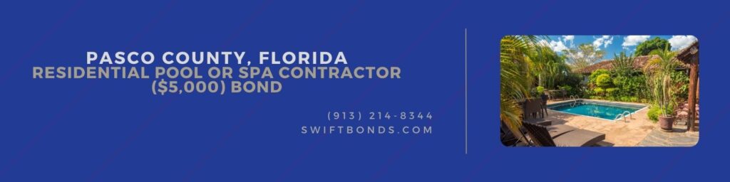 Pasco County, FL-Residential Pool or Spa Contractor ($5,000) Bond - Beautiful swimming pool sorrounded by lush green plants.