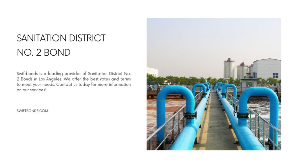 Sanitation District No. 2 Bond - Water treatment tank with waste water with aeration process.