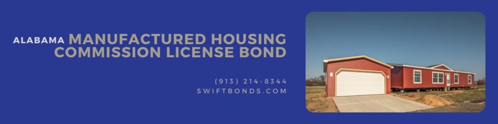 Alabama Manufactured Housing Commission License Bond - New manufactured home and stick built garage need finishing before owners can move in.