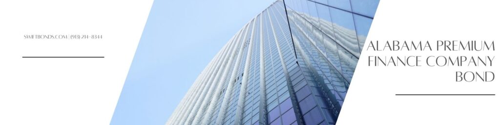 Alabama Premium Finance Company Bond - A premium finance company building with a clear sky.
