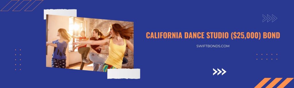 California Dance Studio ($25,000) Bond - Young dancers, dancing together in dancing studio.