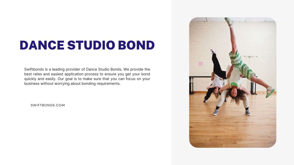 Dance Studio Bond - People doing a break dance move in a dance studio.