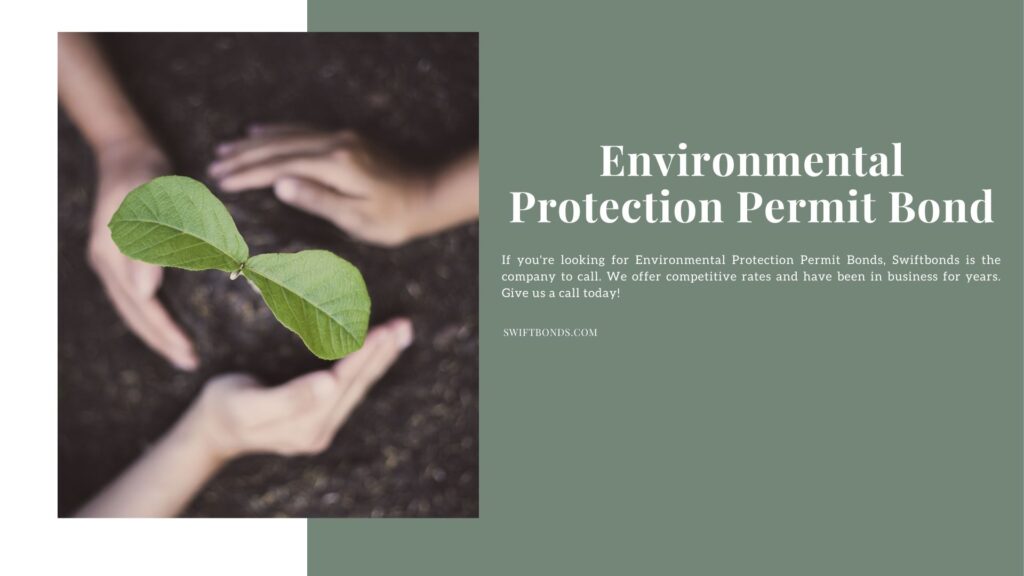Environmental Protection Permit Bond - Young men and women are protecting seedlings and preparing to plant in the soil ready for growth.