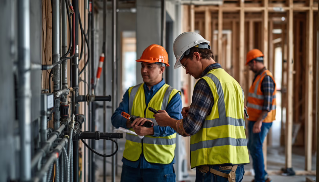 Newark, DE Unlimited Sub-Contractor $200,000 Bond compliance inspection during commercial construction project development.