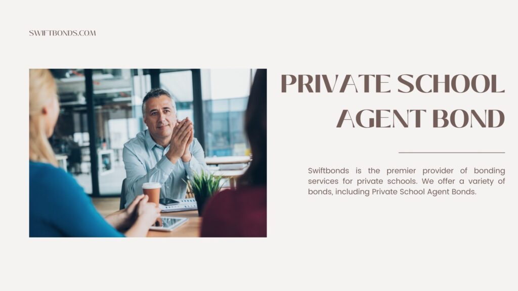 Private School Agent Bond - A private school agent is talking to a college students in a room.