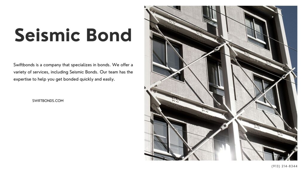 Seismic Bond - Seismic retrofitting of buildings.