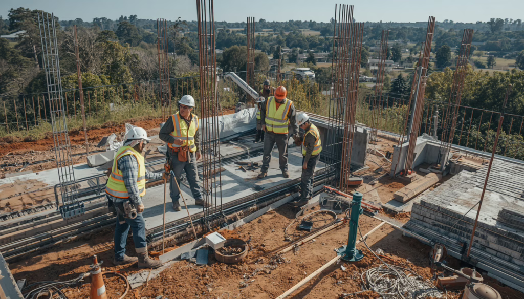 Denver, CO Special Contractor $10,000 Bond project featuring specialty construction crews performing structural site work and contractor compliance operations.