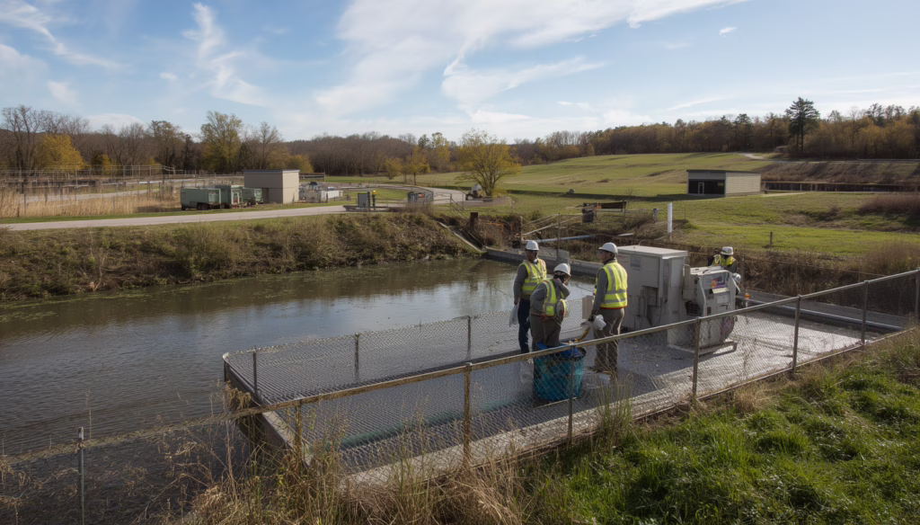 Bridgeport, CT water pollution control facility supporting wastewater treatment, environmental compliance, and protection of local water resources.