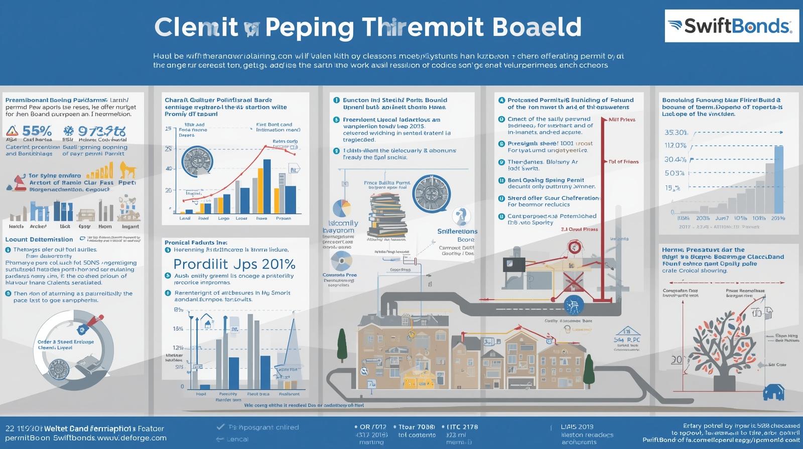 Infographic explaining requirements and benefits of the O’Hara, PA Street Opening Permit Bond with charts and visuals.