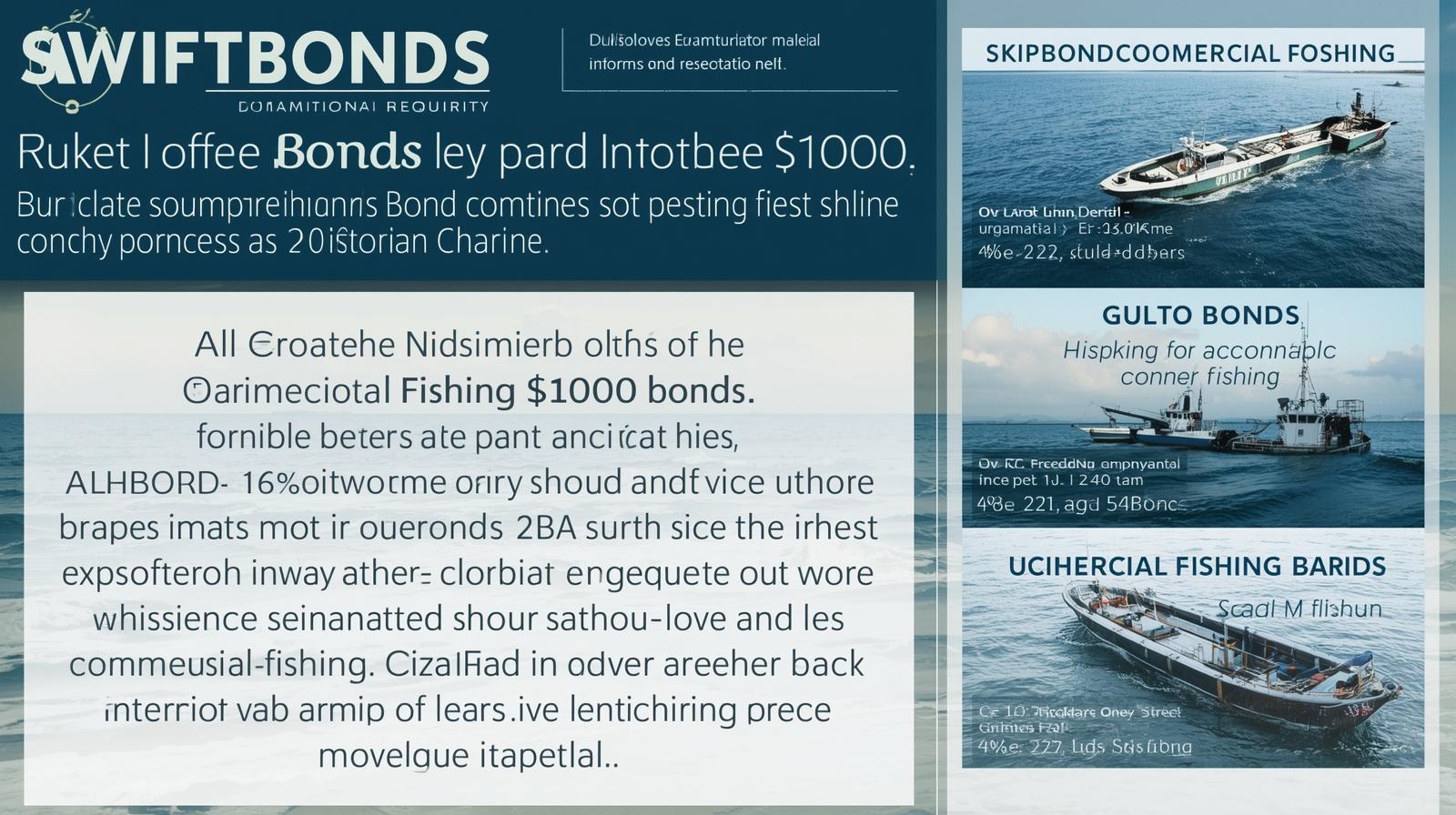 Infographic explaining the Oklahoma Commercial Fishing ,000 Bond requirements and compliance details.