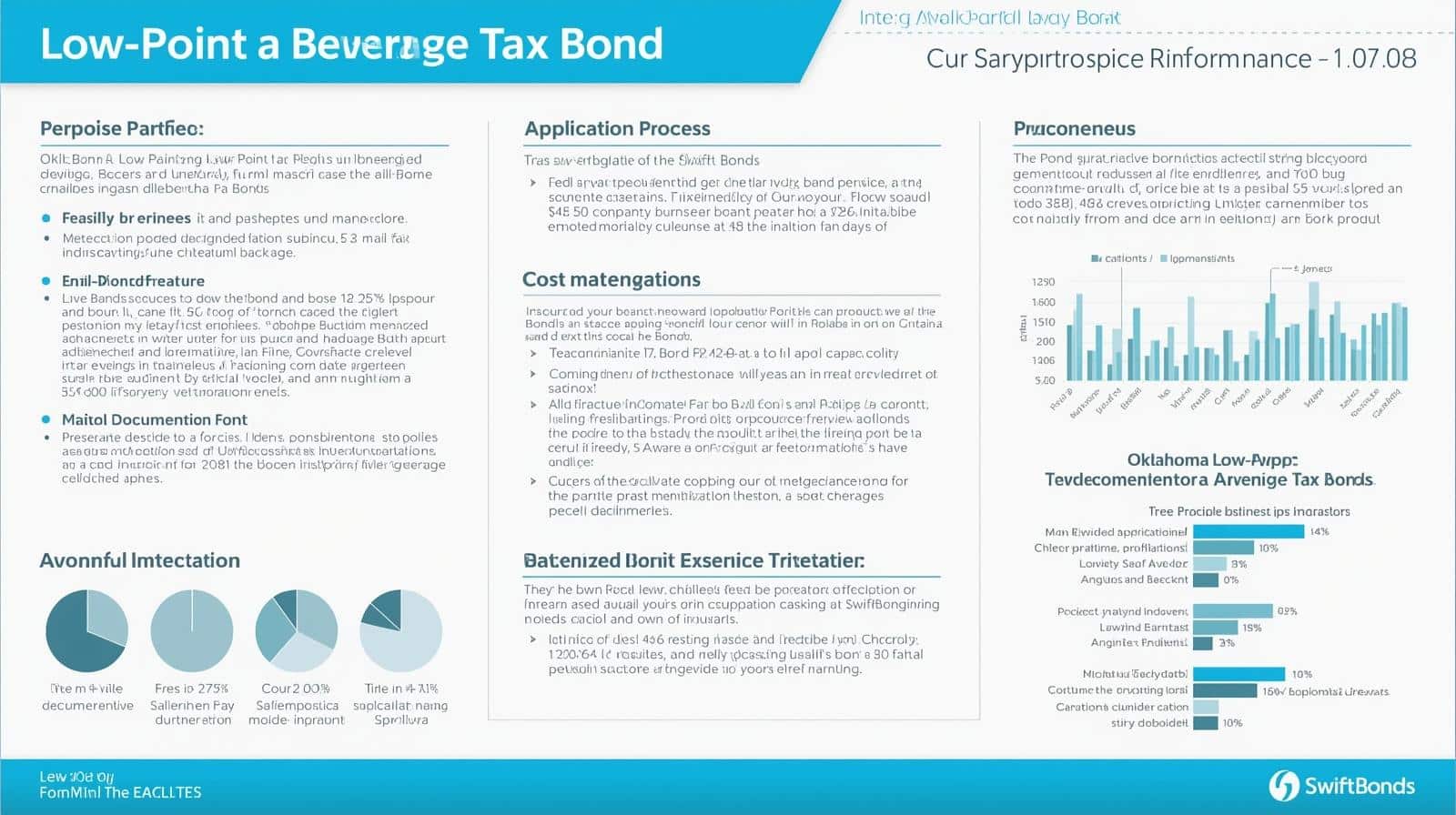 Detailed breakdown of Oklahoma Low-Point Beverage Tax Bond application process, costs, and performance metrics.
