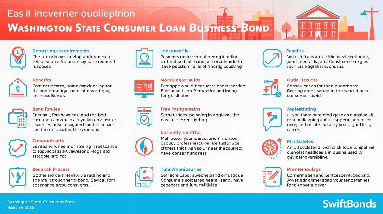 Visual guide outlining benefits, penalties, licensing rules, and compliance steps for loan businesses.