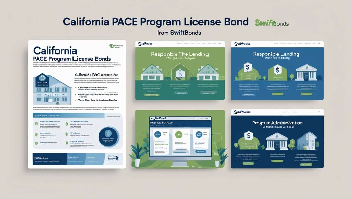 Overview of California PACE Program License Bonds featuring responsible lending and program administration highlights.