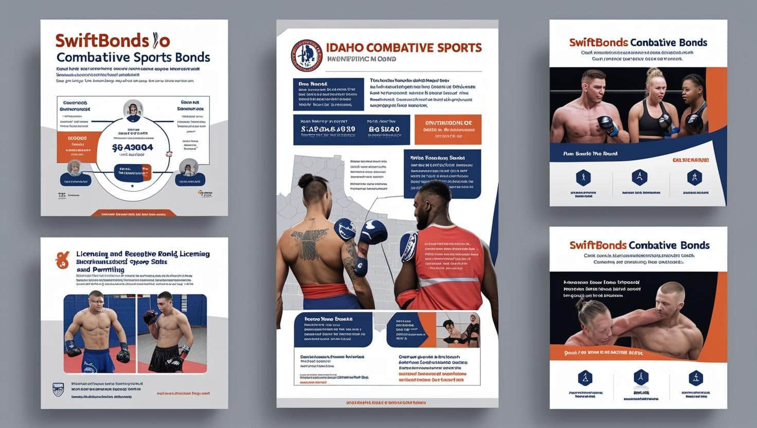SwiftBonds Idaho Combative Sports Bond infographic explaining financial safeguards for promoters.