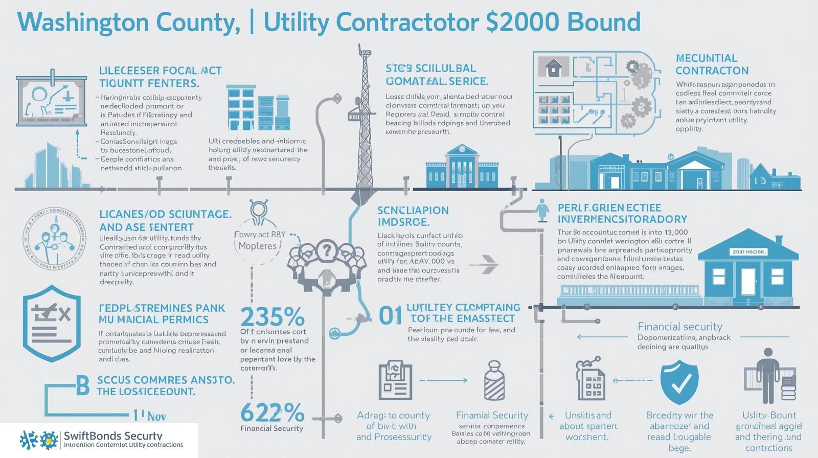 Step-by-step infographic outlining licensing, security, and financial responsibilities.