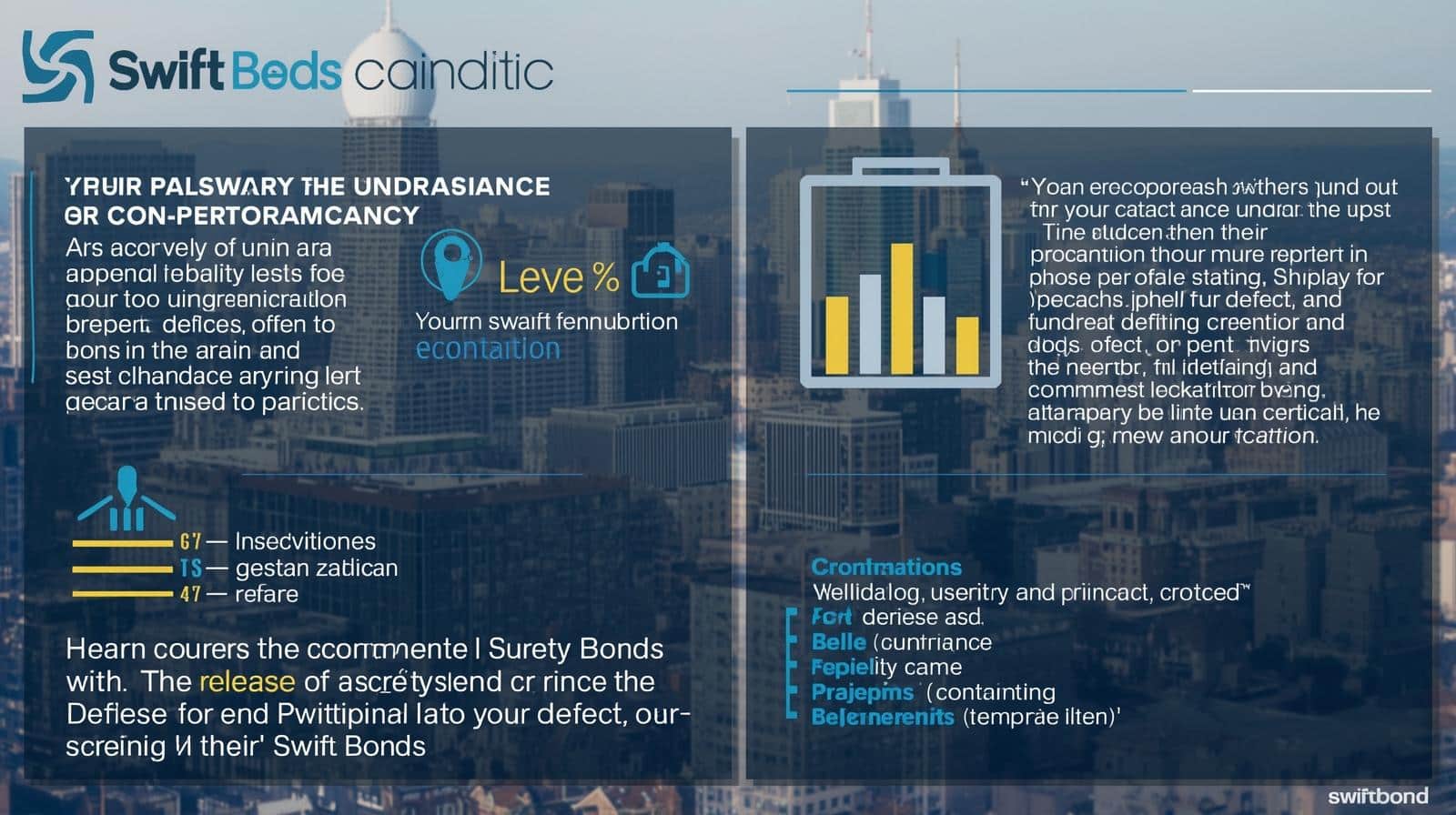 Visual breakdown of surety bond release effects on defects, legal obligations, and principal accountability.