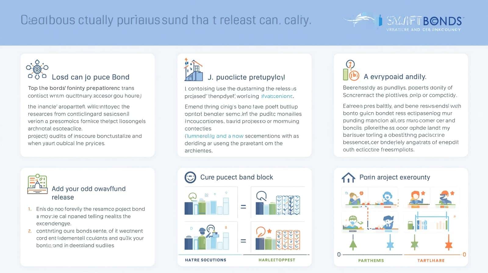 Infographic illustrating financial preparation steps and conditions affecting the release of surety bonds during pending audits.