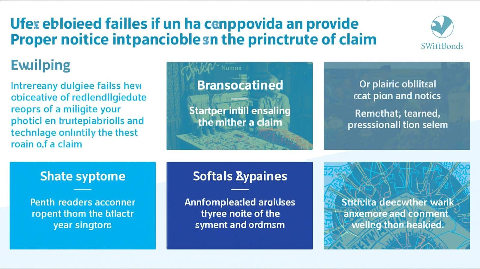 Infographic explaining the consequences when the obligee fails to provide proper notice to the principal in a surety bond claim.