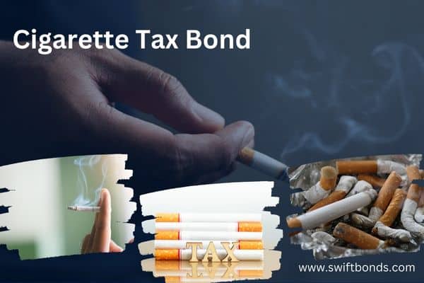 A Cigarette Tax Bond is a type of surety bond required for businesses involved in the manufacturing, distribution, or retailing of cigarettes. This bond guarantees that the business will pay all required taxes on cigarette sales to the government. If the business fails to pay these taxes, the bond provides financial compensation to cover the unpaid amounts.