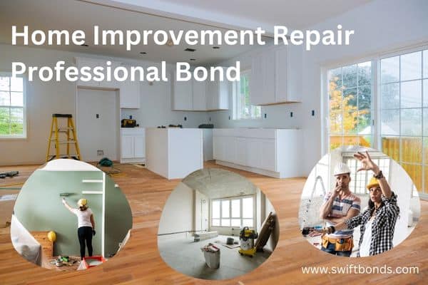 A Home Improvement Repair Professional Bond is a surety bond required for contractors and businesses engaged in home improvement and repair services. This bond ensures that the contractor complies with state regulations and fulfills their contractual obligations to clients, protecting homeowners from substandard work or unethical practices. If the contractor fails to meet these standards, the bond provides financial compensation to the affected homeowners for any losses incurred.