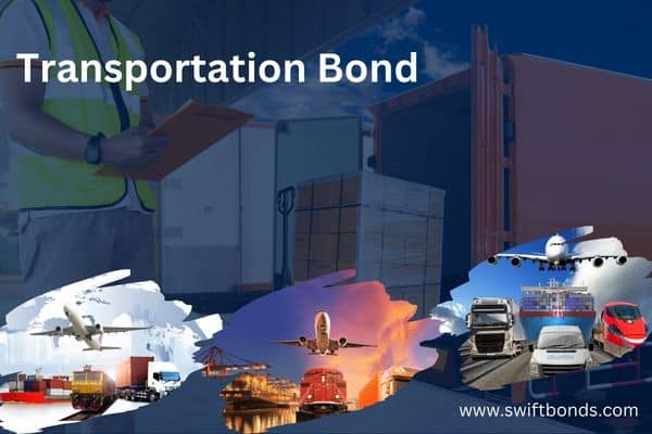 A Transportation Bond is a surety bond required for businesses involved in transporting goods or passengers to ensure compliance with federal, state, and local regulations. This bond protects clients and the public from financial loss or damages due to the transportation company's failure to fulfill its contractual obligations or regulatory requirements. If the company fails to comply, the bond provides financial compensation to the affected parties.