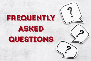 Frequently Asked Questions About Performance Bonds - Three speech bubbles with question marks, visually reinforcing the common queries about performance bonds.