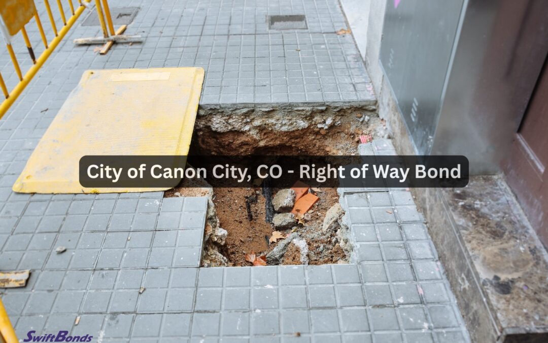 yellow barrier for sidewalk upkeep.