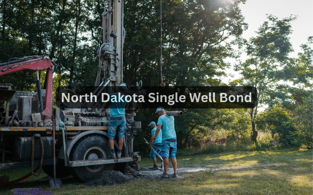 drilling rig for water wells. A truck is getting ready to bore into the ground.