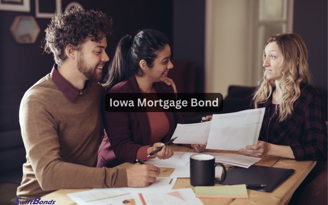 bringing paperwork to the office to meet with the mortgage broker.