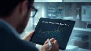 Man reviewing trends of Fidelity Advisor Total Bond Fund Overview and Performance