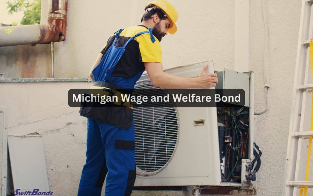 A skilled electrician fixes air conditioners.