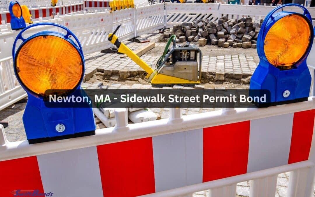 Paving stone sidewalk construction.