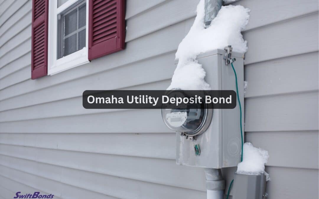 Snow-covered utility meter on house wall