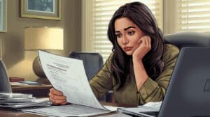 An infographic in wine red tones explaining what is a hunting and fishing license agent bond, highlighting bonding difficulties, Swiftbonds’ solutions, and consequences of skipping the bond.